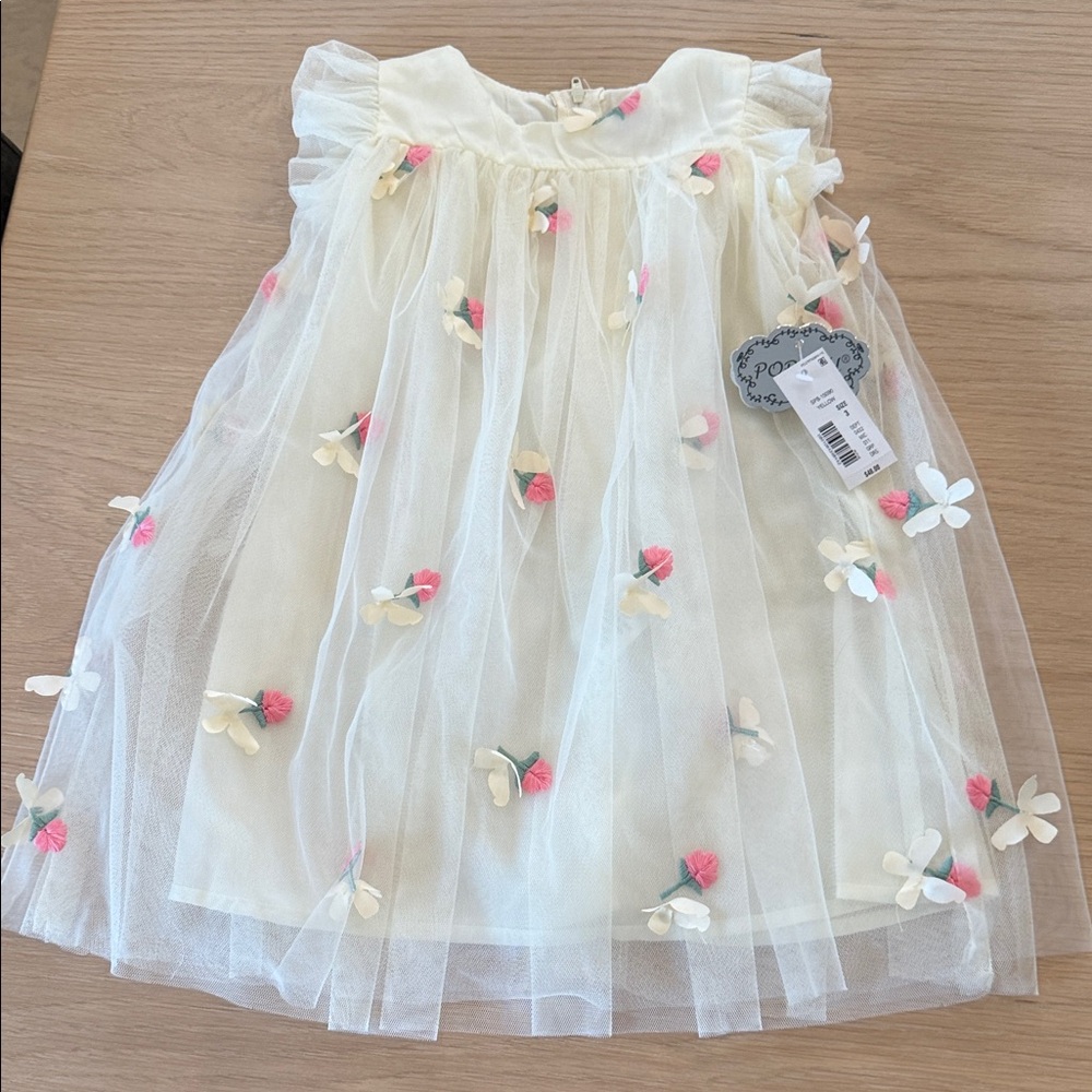 Toddler Tulle Dress NWT 3T Popatu